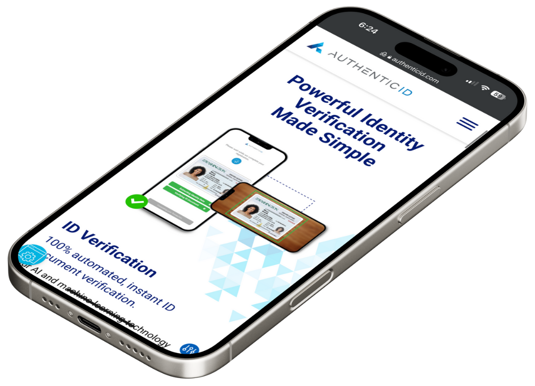 authenticid case study screenshot in device frame