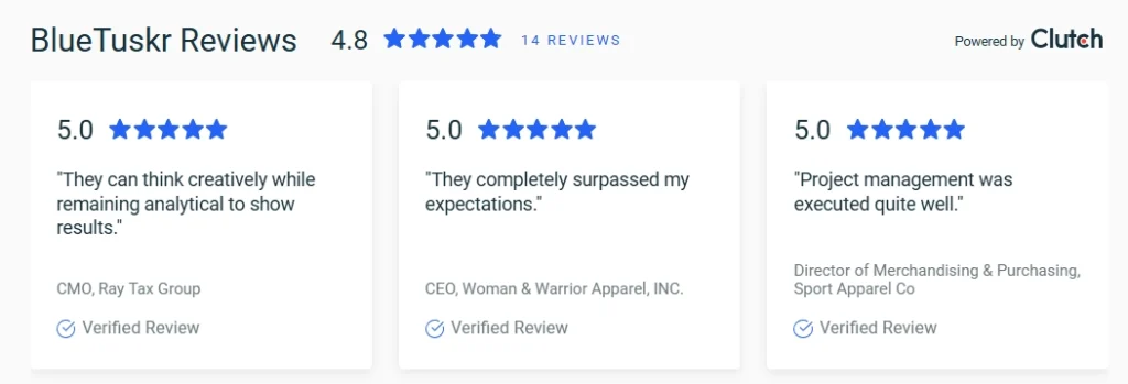 BlueTuskr Reviews
