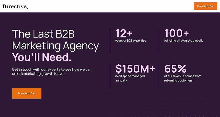 directive consulting paid search agency for saas